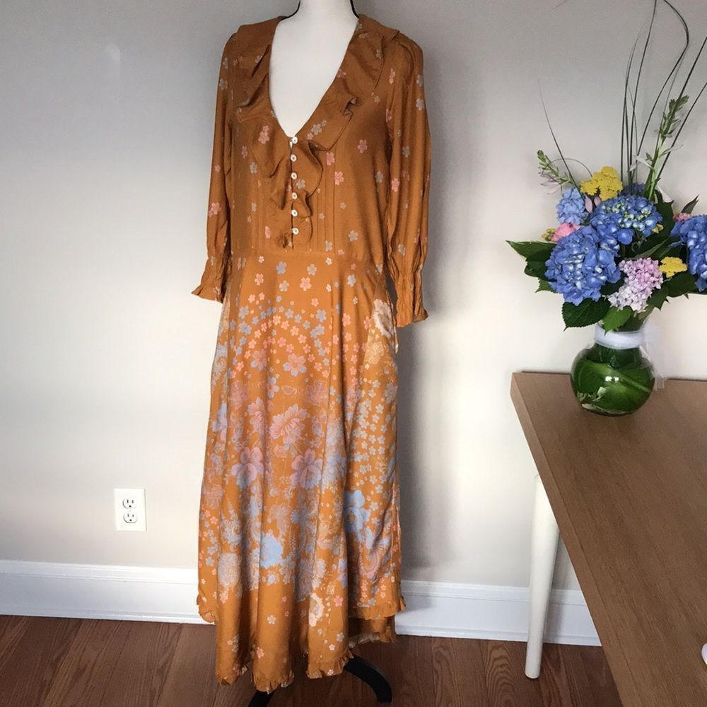 Free People Talsey Maxi Dress size XS - Picture 13 of 13